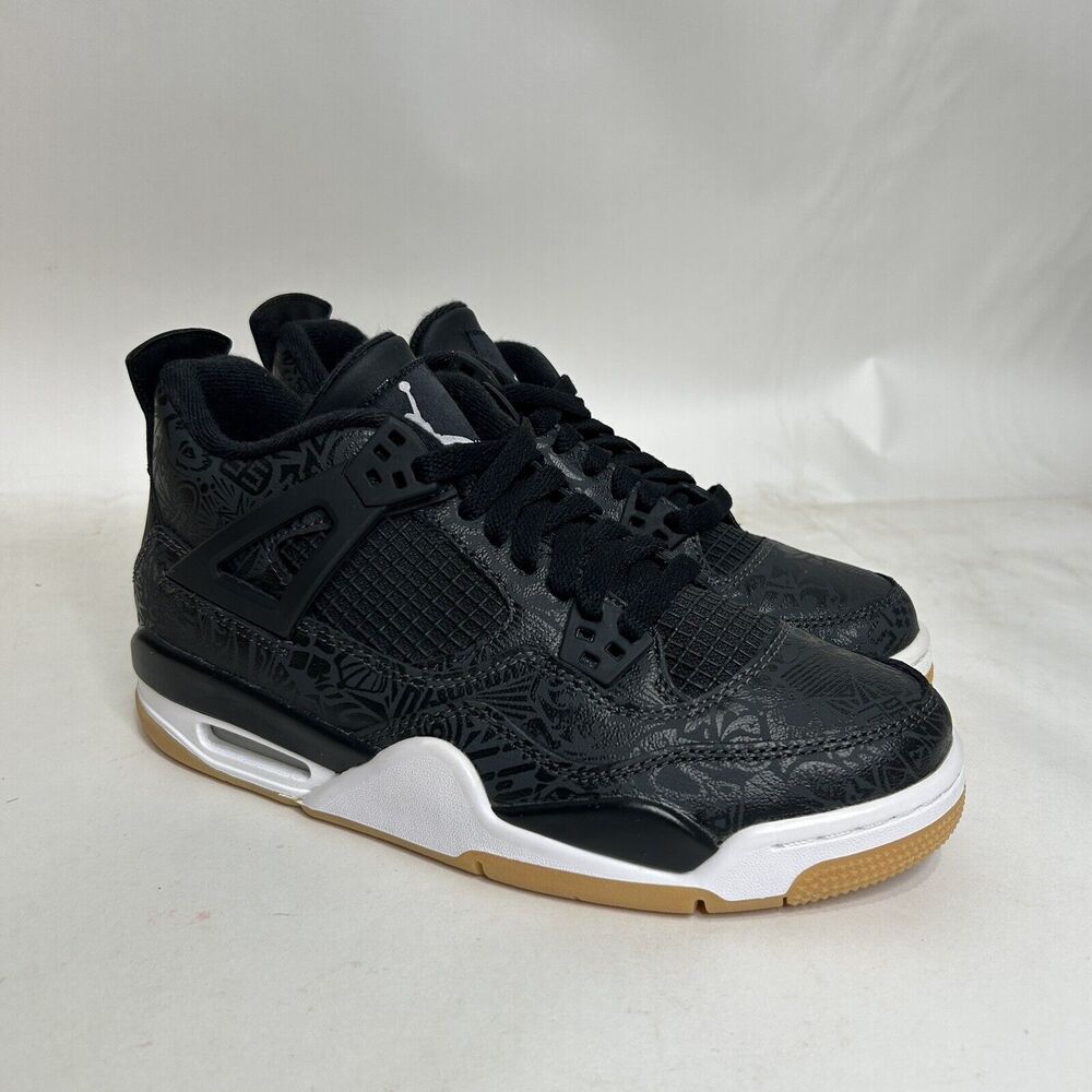 Nike Shoes Air Jordan 4 Retro SE GS “Black Laser” 2024